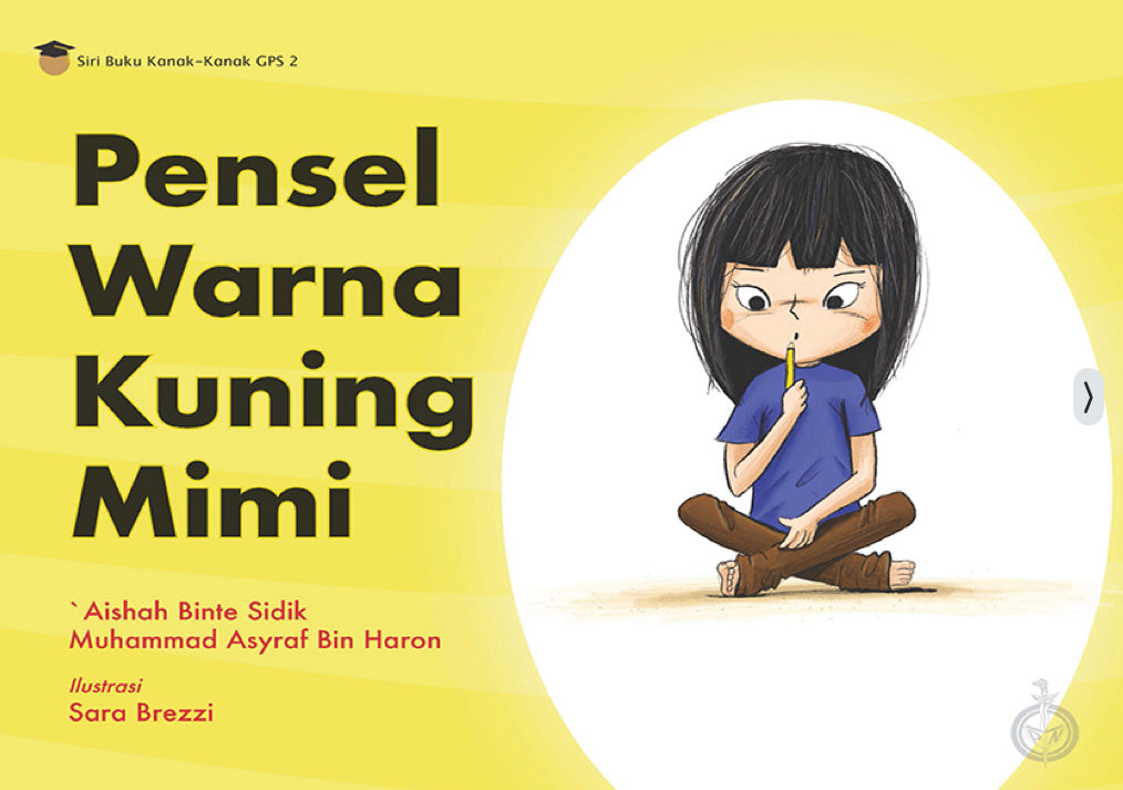 Pensel Warna Kuning Mimi