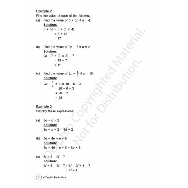 P6 Step By Step Mathematics