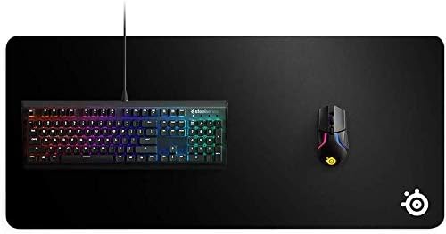 SteelSeries 67500 QcK XXL - Gaming Mouse Pad,Cloth,Rubber Base,Black