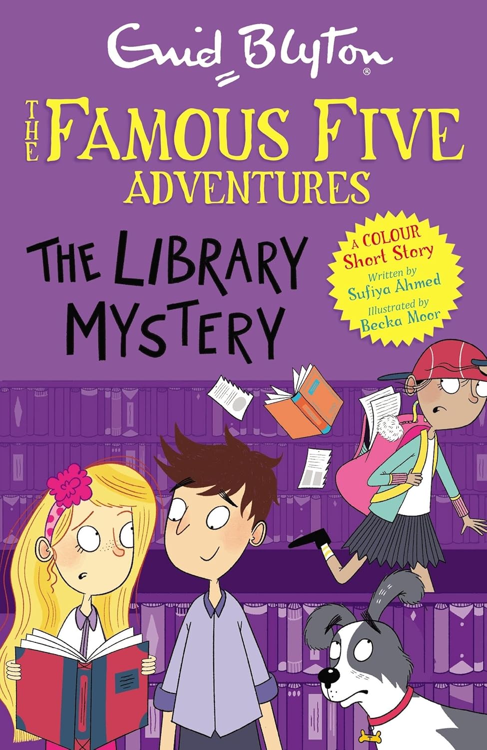 Famous Five Colour Short Stories: The Library Mystery: Book 16 (Paperback)