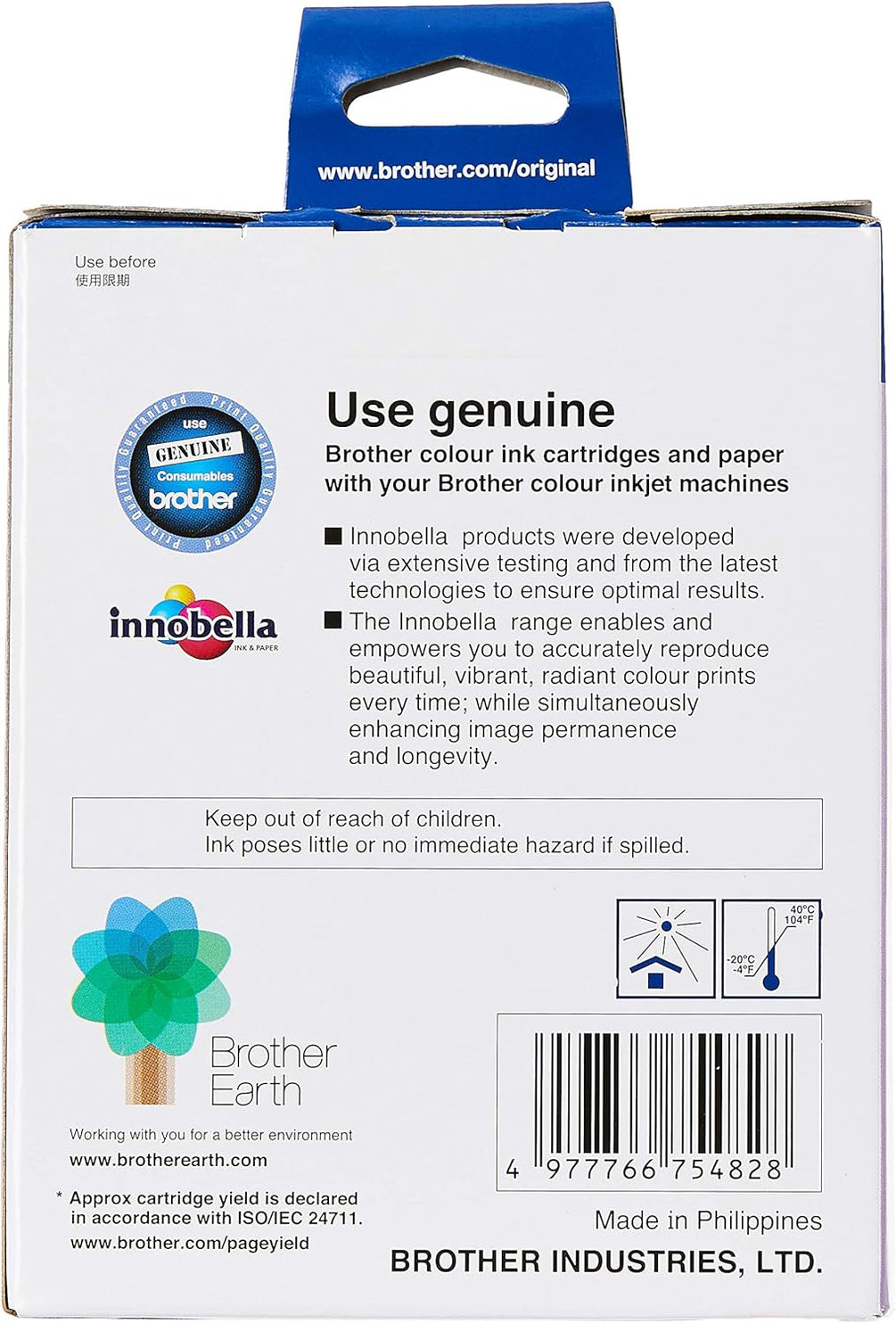 Brother LC263BK 2PK Original Ink Cartridge Compatible with DCP/MFC Series, 550 Pages, Black (Pack of 2)