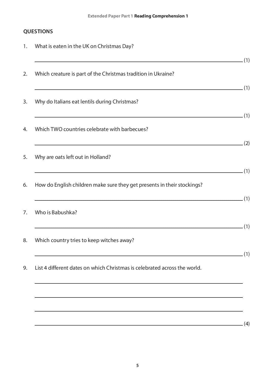 Cambridge IGCSE Guide English as a Second Language (Extended)