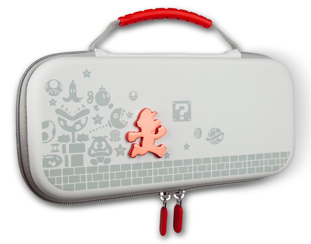 PowerA Enhanced Wired Controller and Protection Case for Nintendo Switch - Mario Punch / Running Mario 