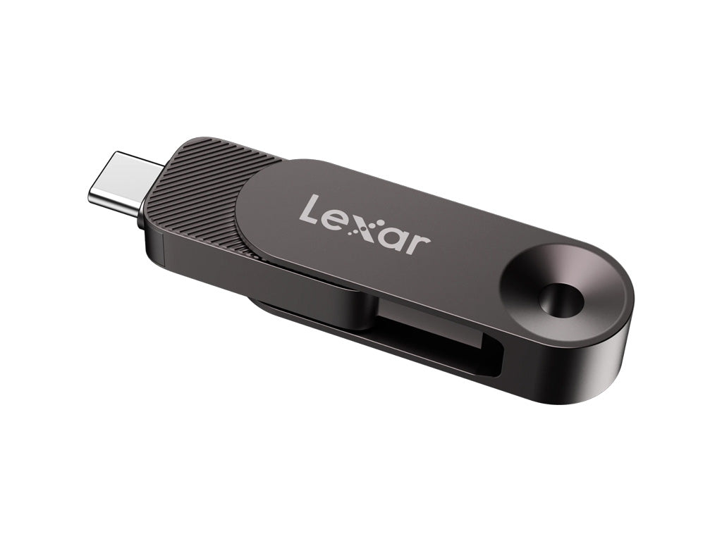 Lexar JumpDrive D500 128GB Dual USB Flash Drive (USB-C + USB-A)