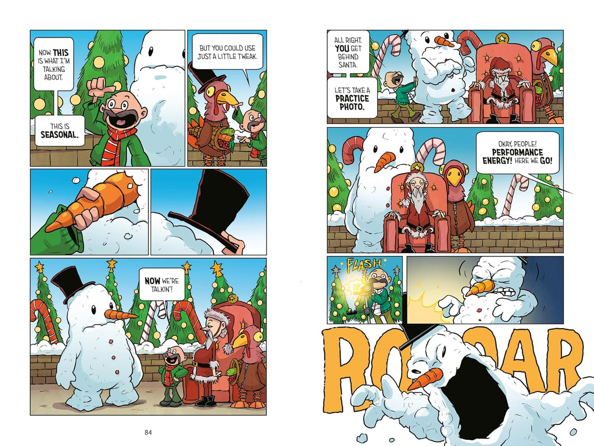 Hilo: The Holiday Special: (A Graphic Novel) Hardcover