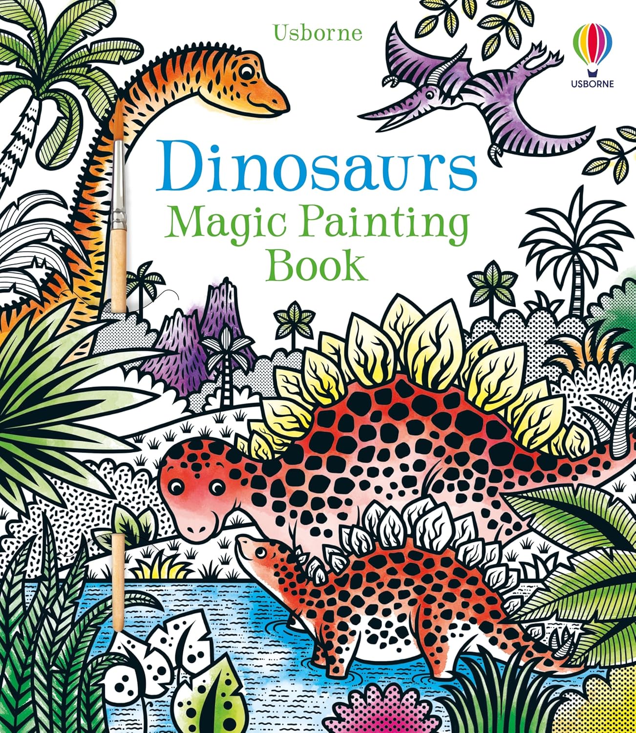 Dinosaurs Magic Painting Book 
