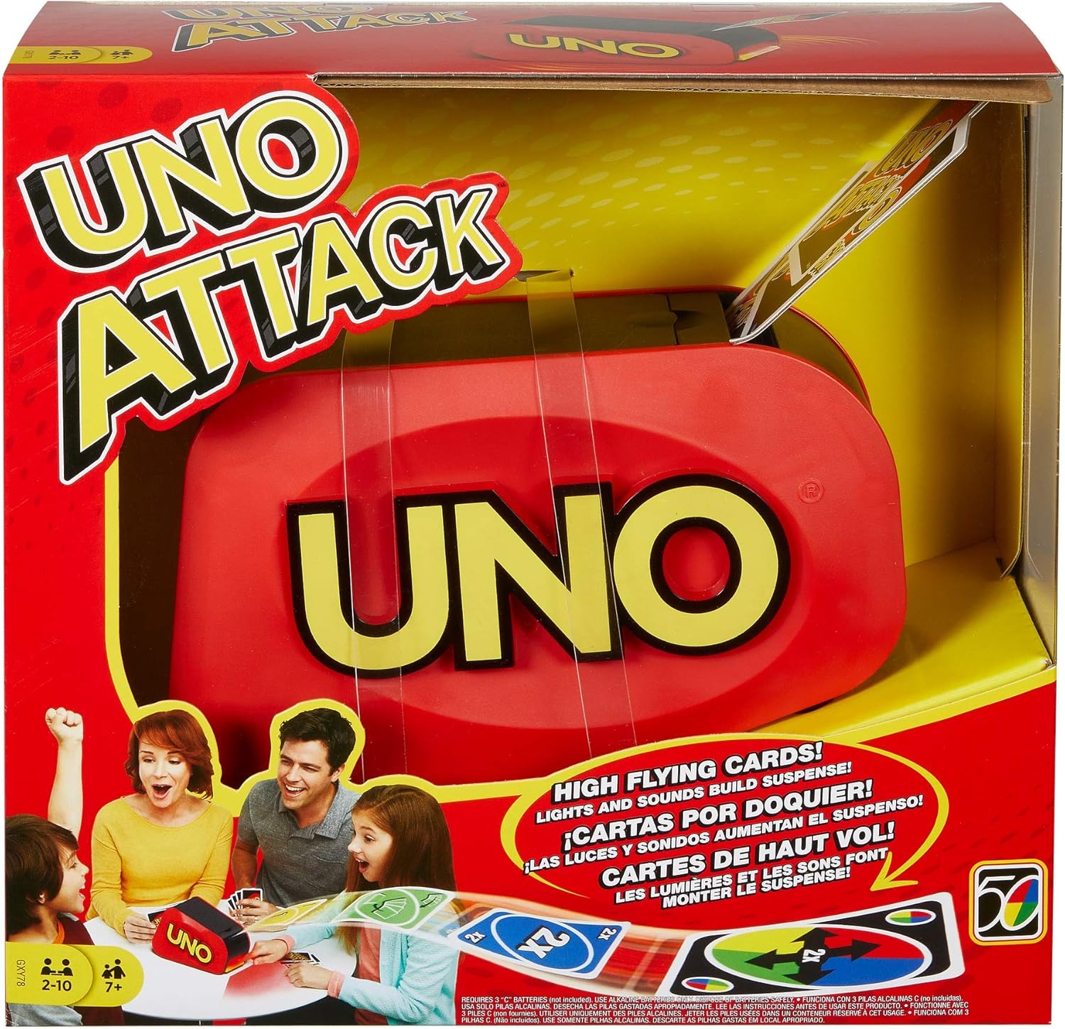MATTEL UNO ATTACK CARD GAME