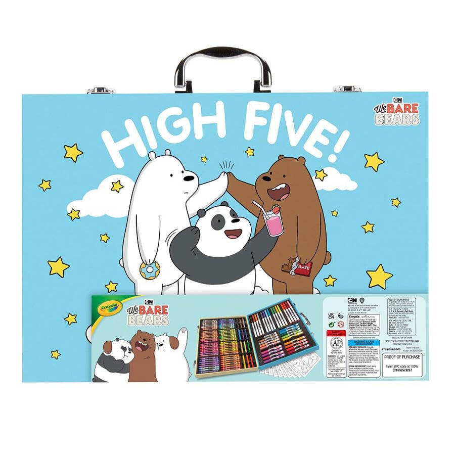 Crayola Art Case - We Bare Bear 042026