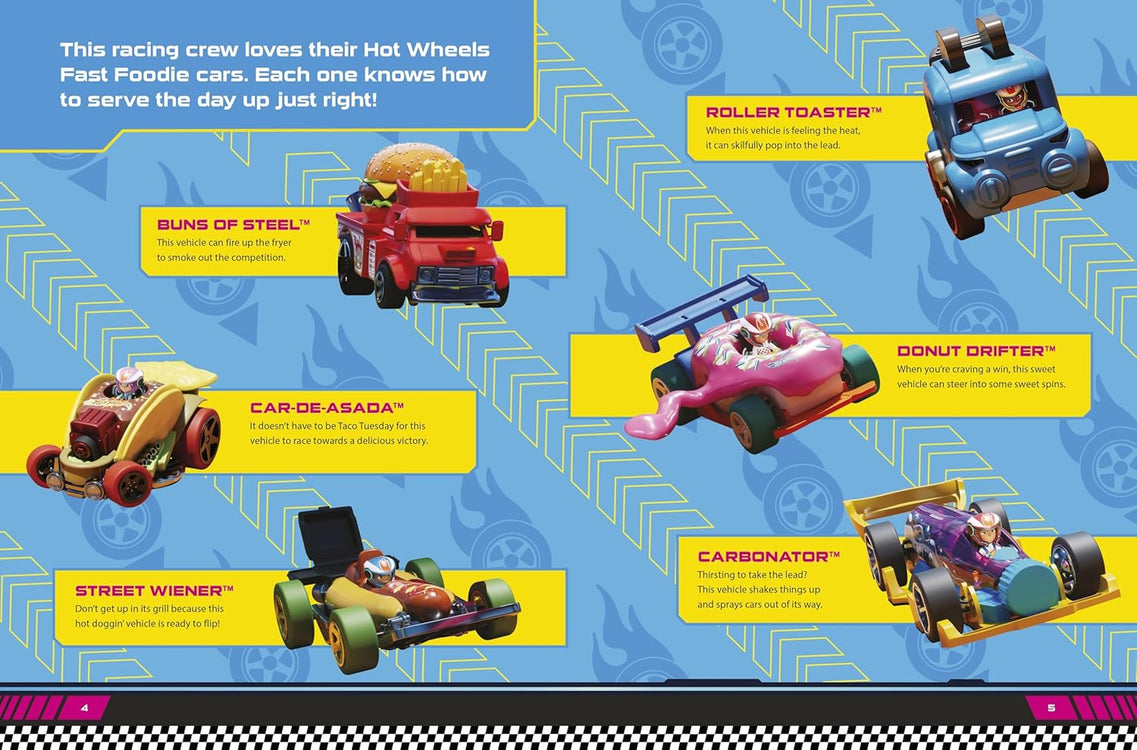 Hot Wheels: Let’s Race: Revved Up Sticker Book