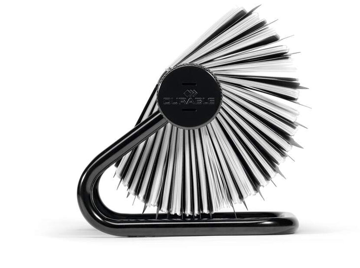 DURABLE #2481 VISIFIX ROTARY FILE-BLACK