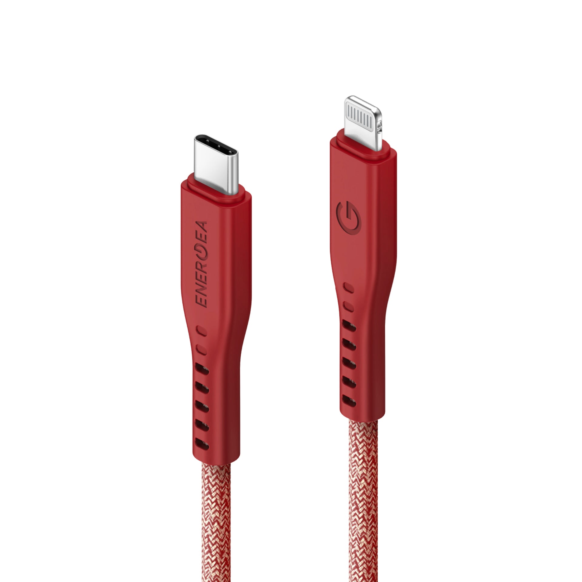 Energea Flow USB C-L 1.5M With MCT Cable - Red