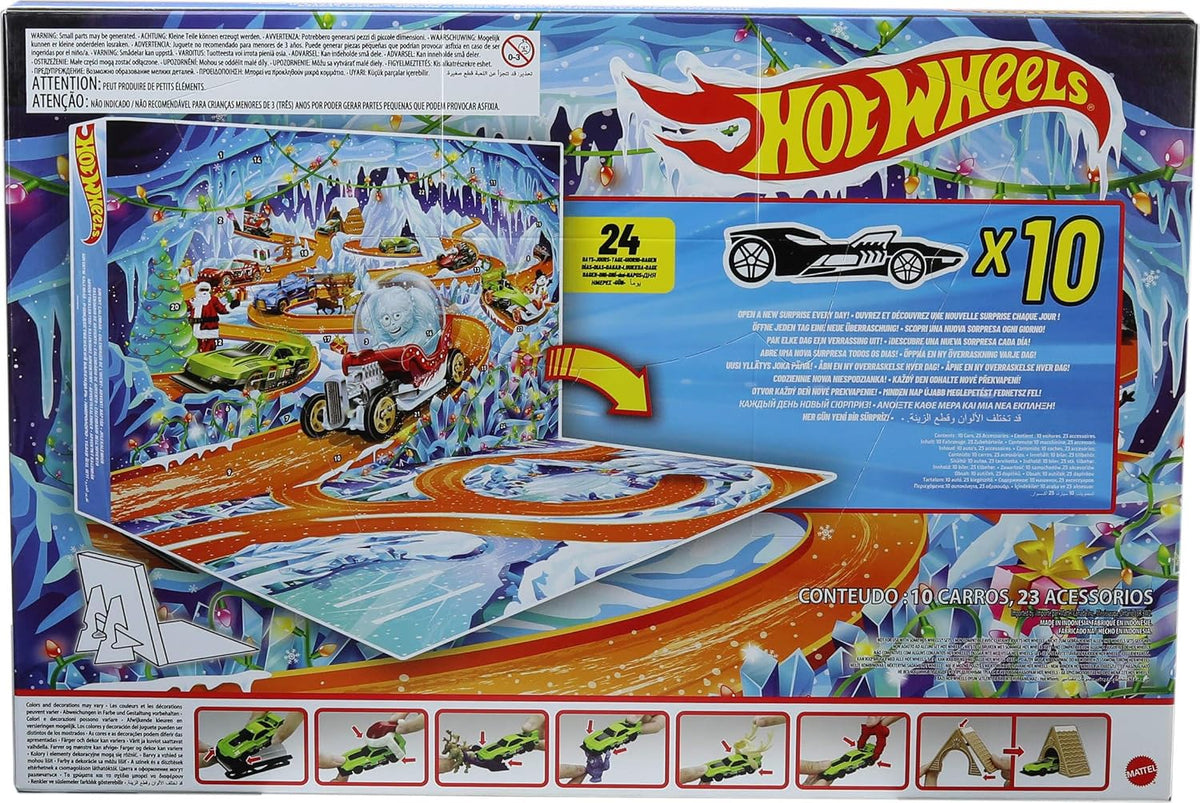 MATTEL HOT WHEELS ADVENT CALENDAR