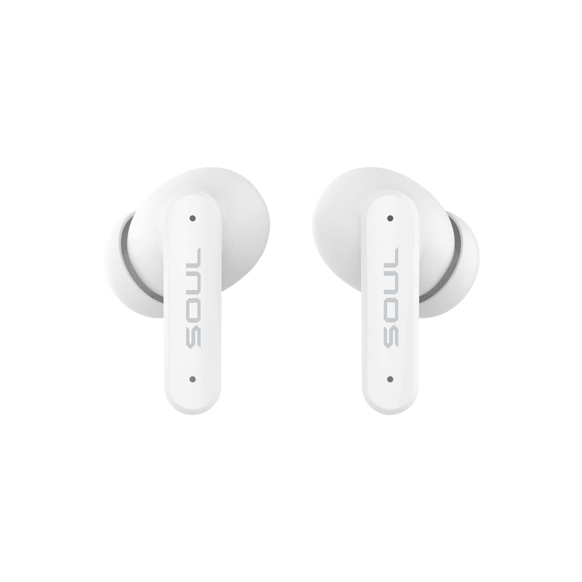 Soul S-live Premium Low Latency True Wireless Earbuds With Call Enhancement - White