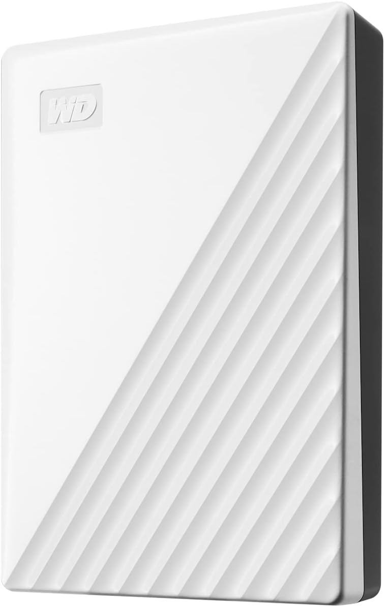 Western Digital WDBPKJ0040BWT-WESN My Passport Portable Hard Drive, 4TB, White