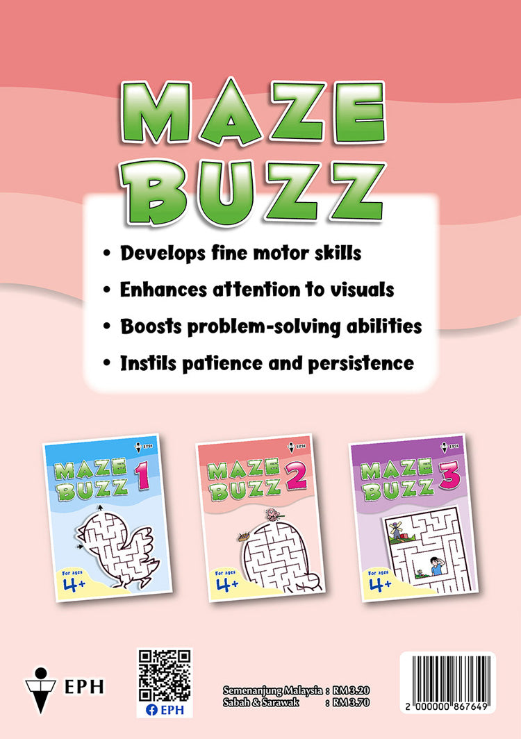 Nursery Maze Buzz - Book 2