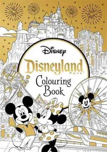 Disneyland Parks Platinum Colouring Book