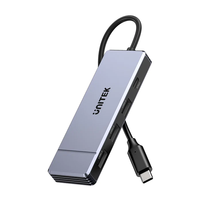 Unitek H1341AGY01 Omni H6+ 6-in-1 USB-C Hub with PD 100W