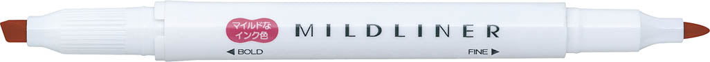 Zebra Mildliner T/h Highlighter Wkt7 Red