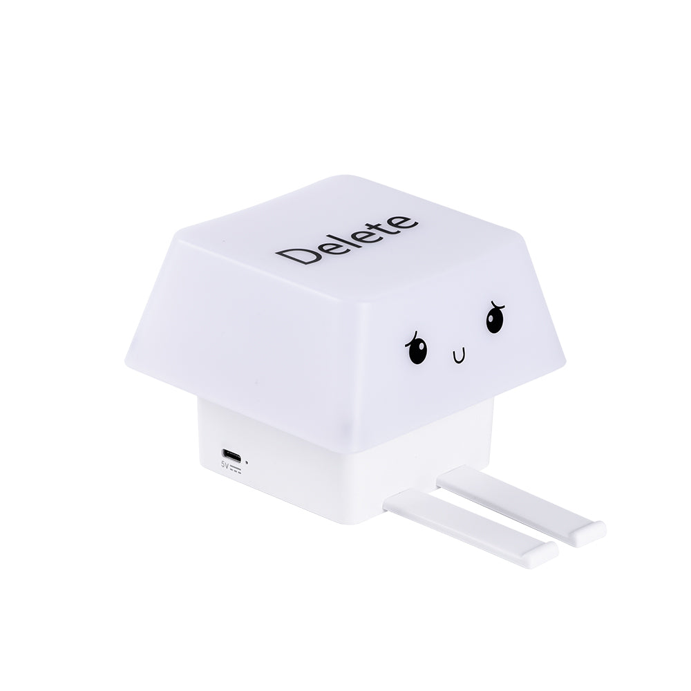 Delete Key-shaped USB Night Light - White