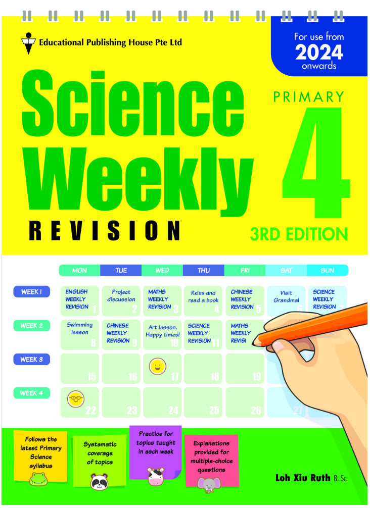 Primary 4 Science Weekly Revision (3rd Edition)