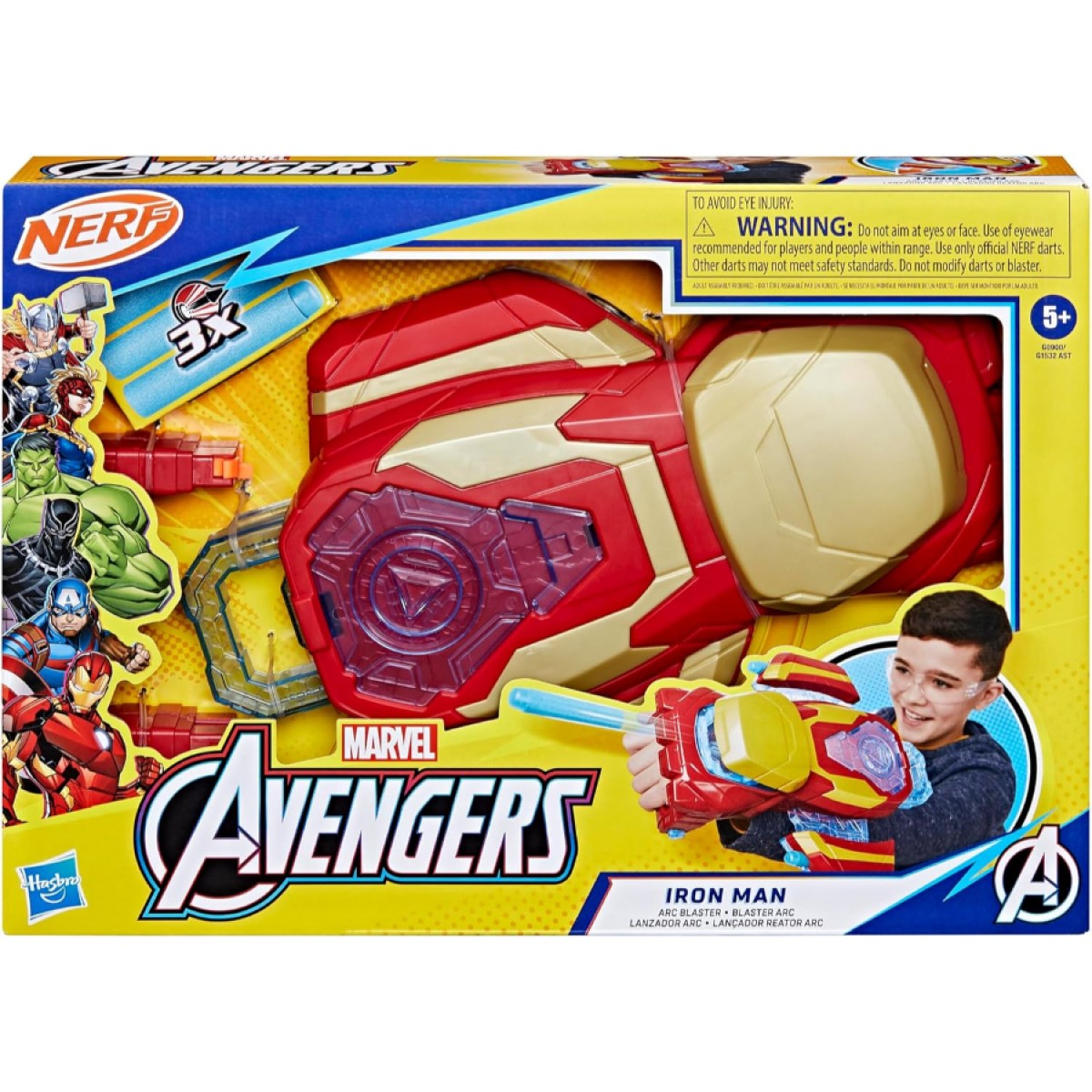 HASBRO NERF MARVEL AVENGERS BLASTER ROLE PLAY ASSORTED