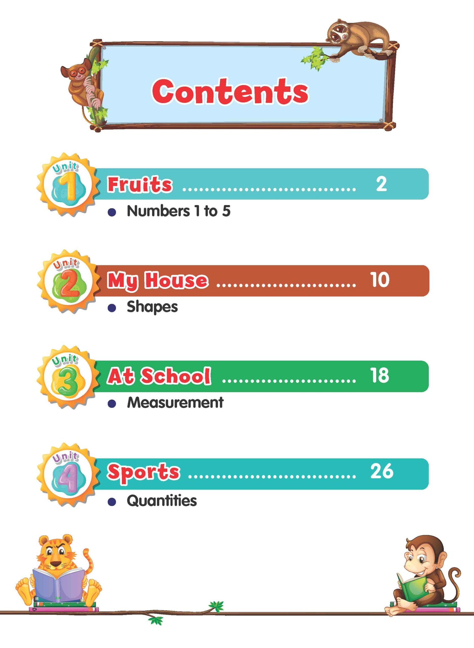 Nursery Rainbow Maths Student Book A