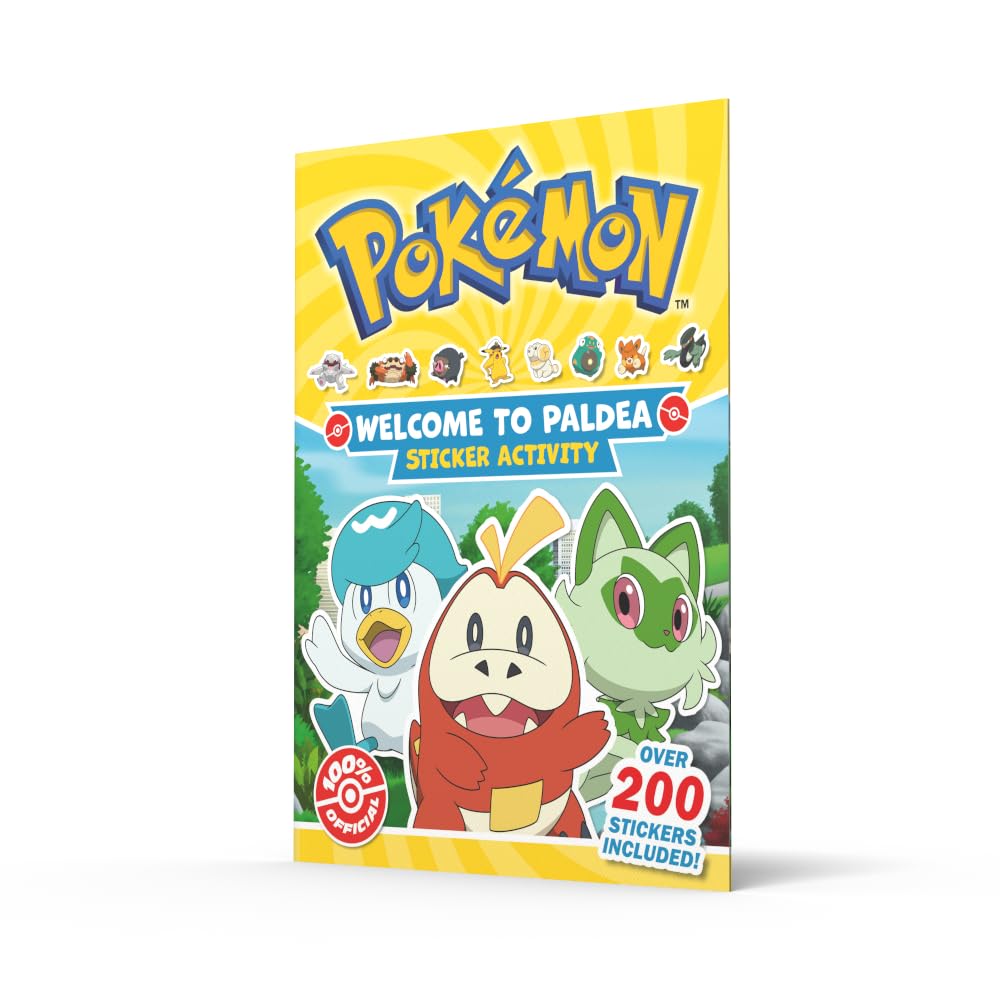 Pokemon: Welcome To Paldea Sticker Activity