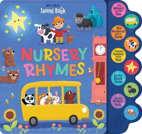 10-Button Sound Book - Nursery Rhymes (Board Book)