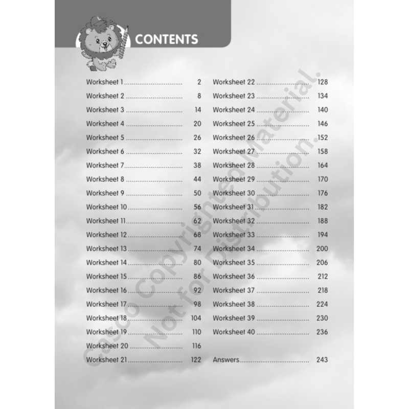 English Comprehension Worksheets Primary 1
