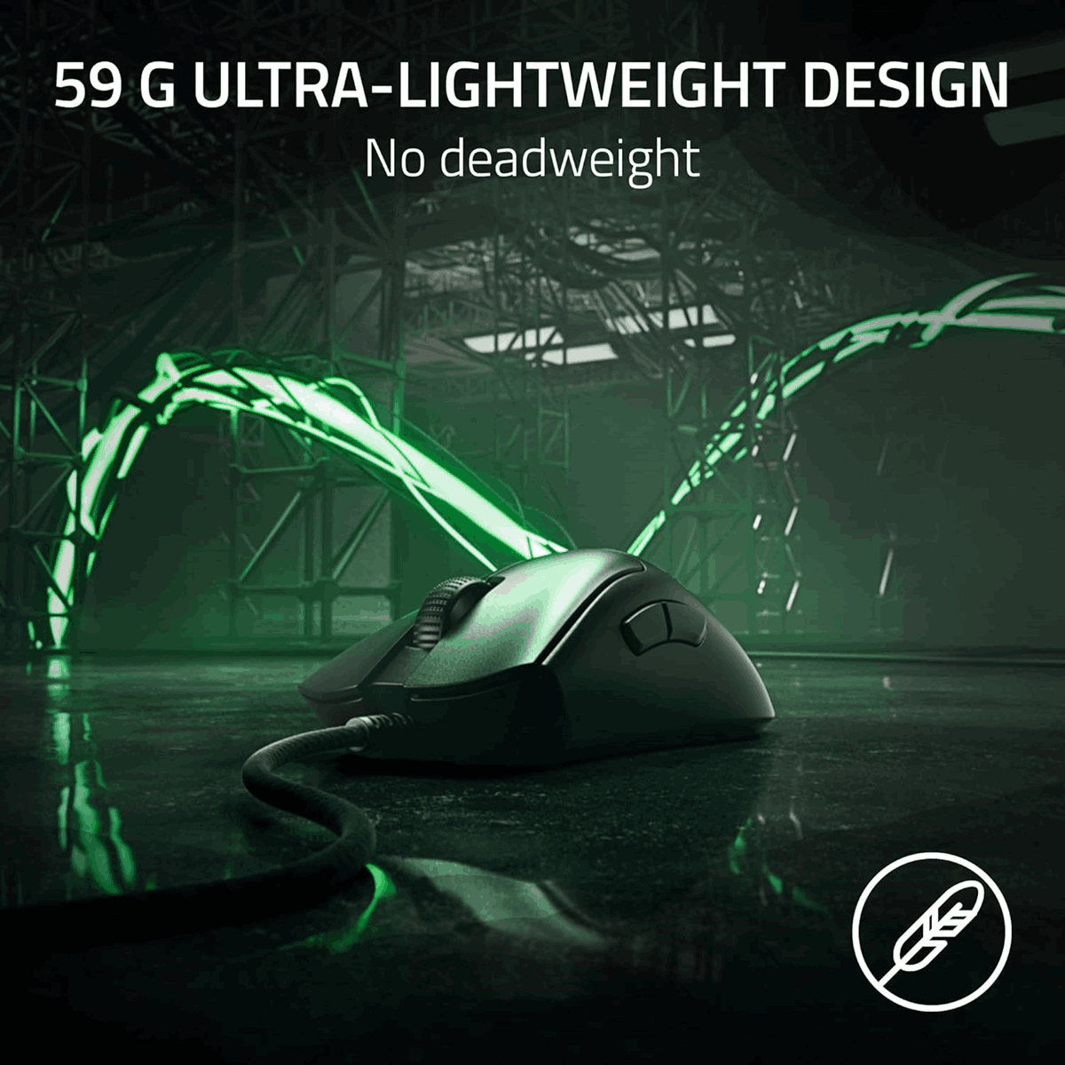 Razer DeathAdder V3 Wired Ultra-Lightweight Ergonomic Esports Mouse