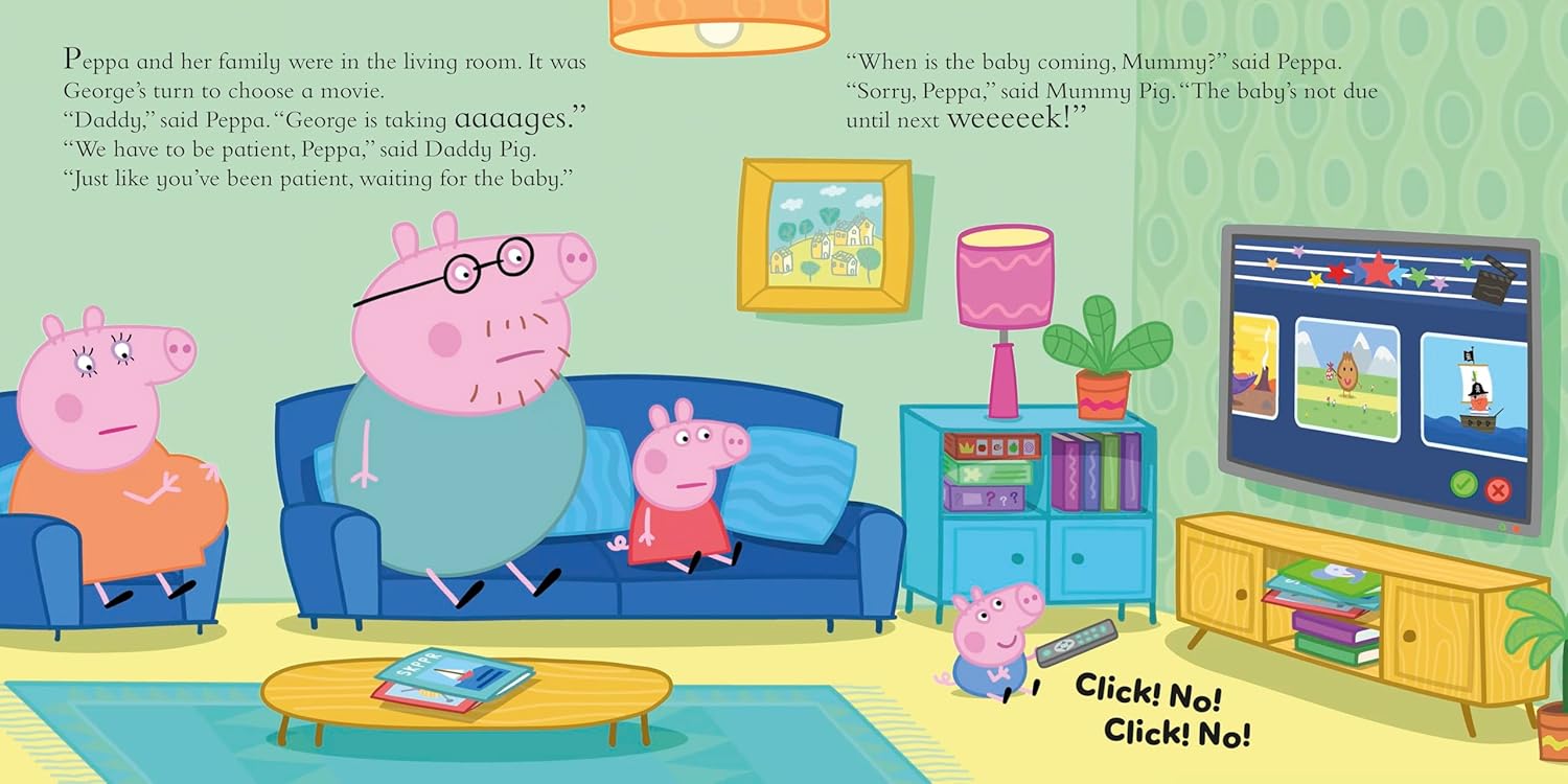 Peppa Pig: Peppa's New Baby Sister (Paperback)