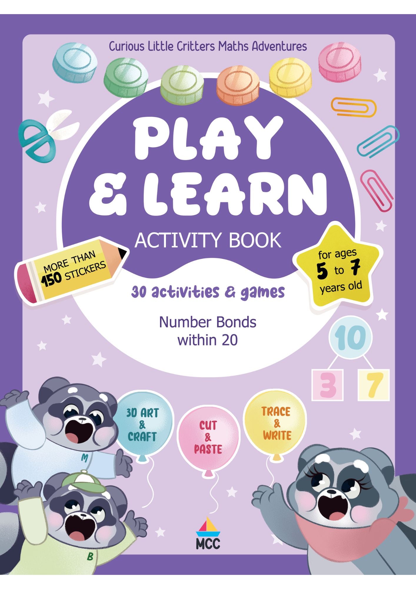 Maths Play Book - Number Bonds (4-7yo)