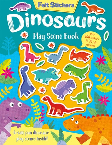 FELT STICKERS : DINOSAUR