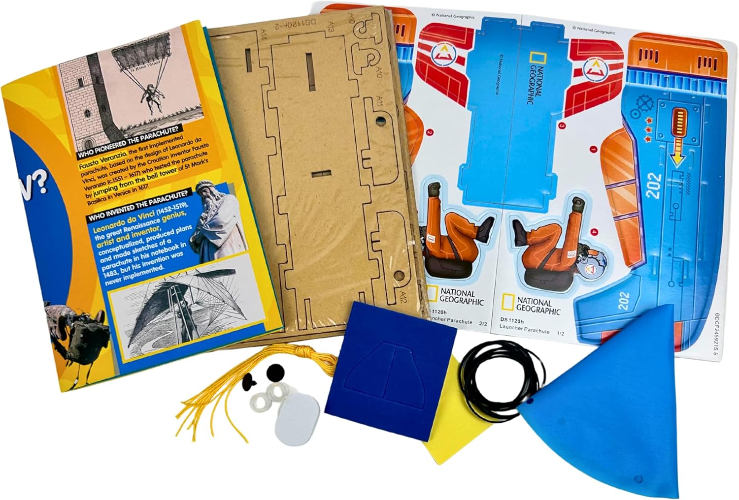 NATIONAL GEOGRAPHIC STEAM LAUNCHER PARACHUTE