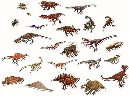 BENDON MAGNETIC TIN PLAYSET DINOSAURS