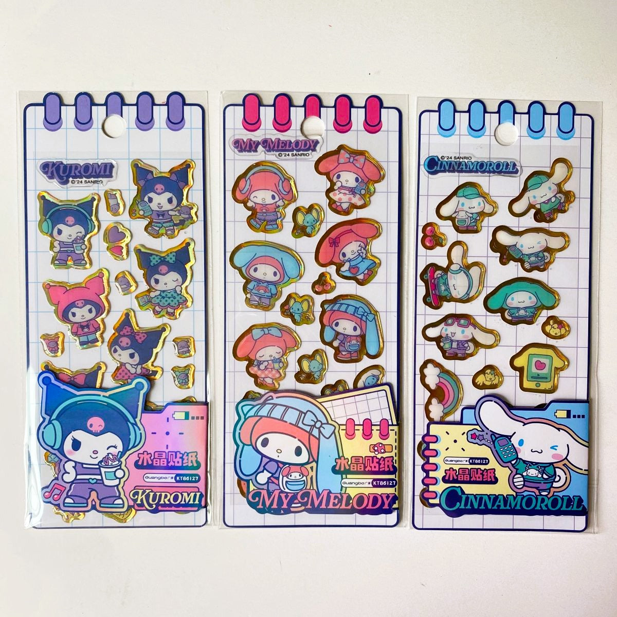 SANRIO CRYSTAL STICKER KT86127