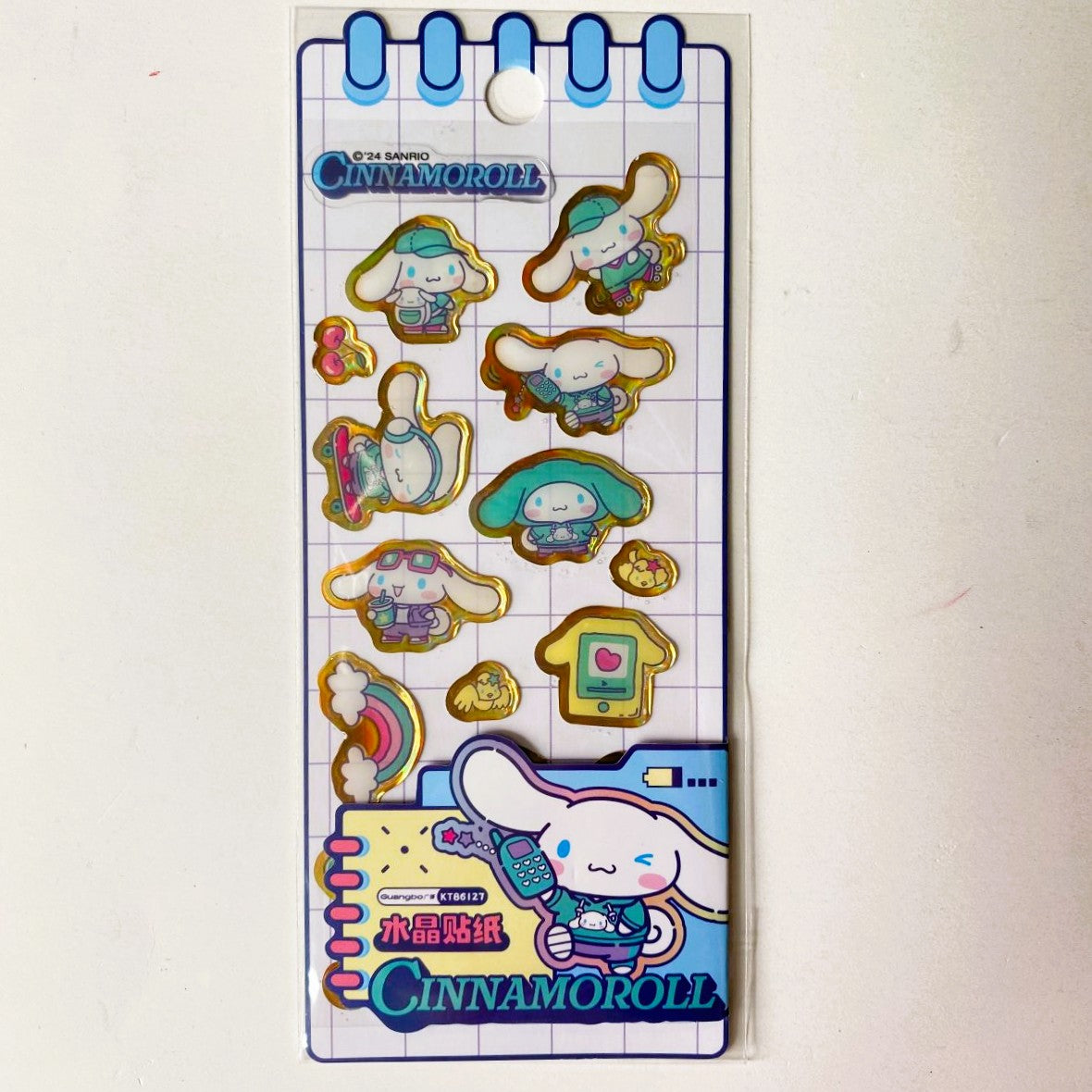 SANRIO CRYSTAL STICKER KT86127