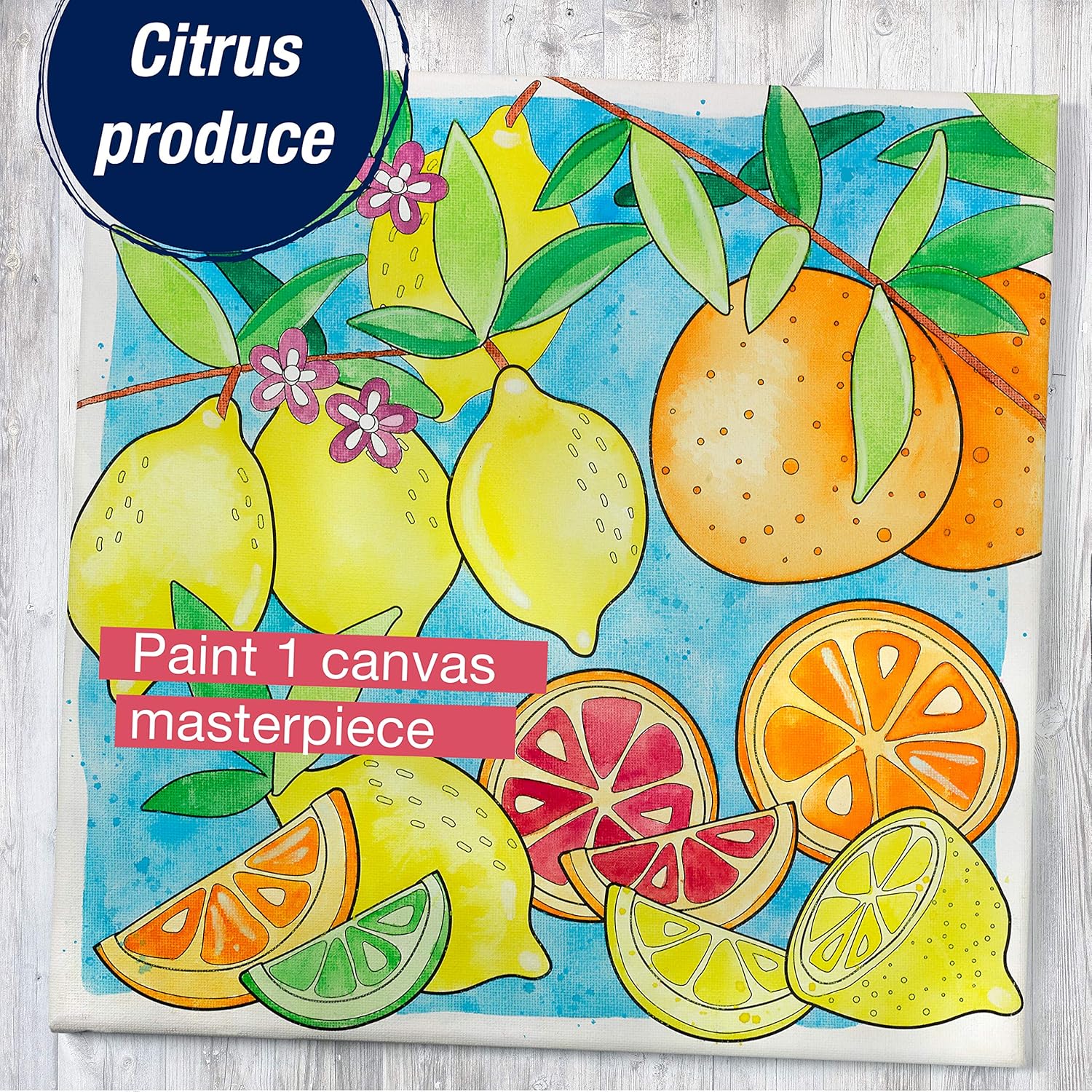 Faber-Castell Watercolour Paint By Number, Produce-770632