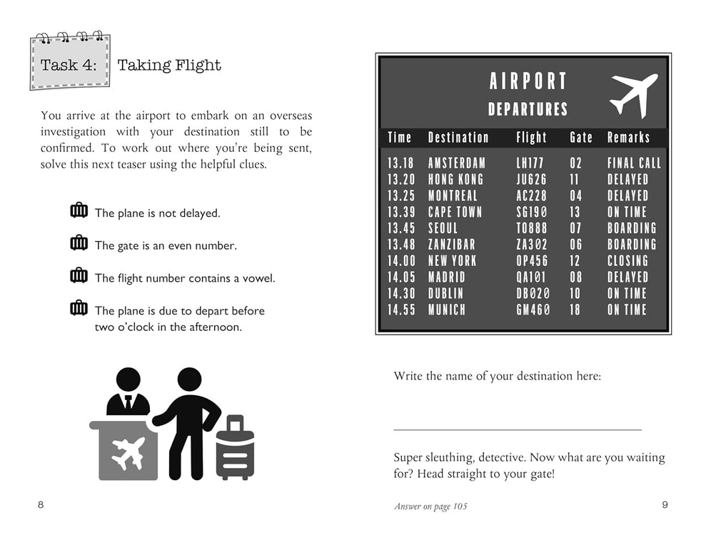 Cluedle - 5 Minute Mystery Puzzles: Round the World
