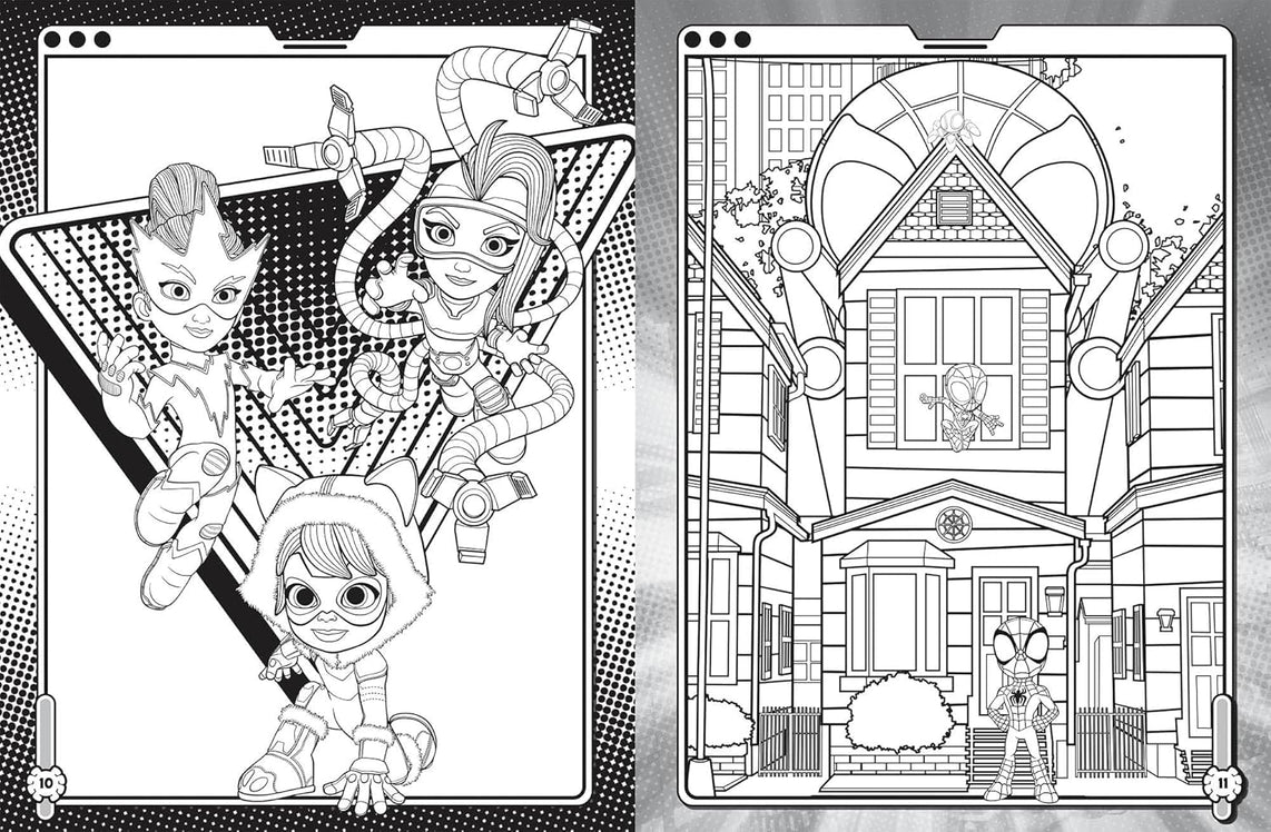 Spidey and His Amazing Friends - Jumbo Colouring Book (Paperback)