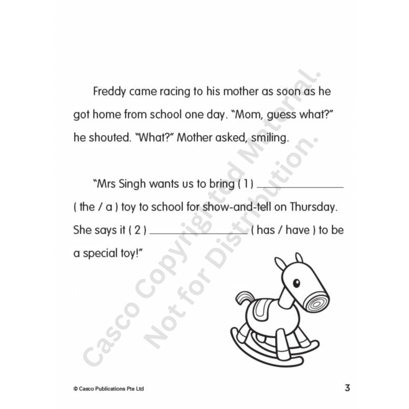 Classroom English Vocab/Grammar/ Comprehension Cloze 5