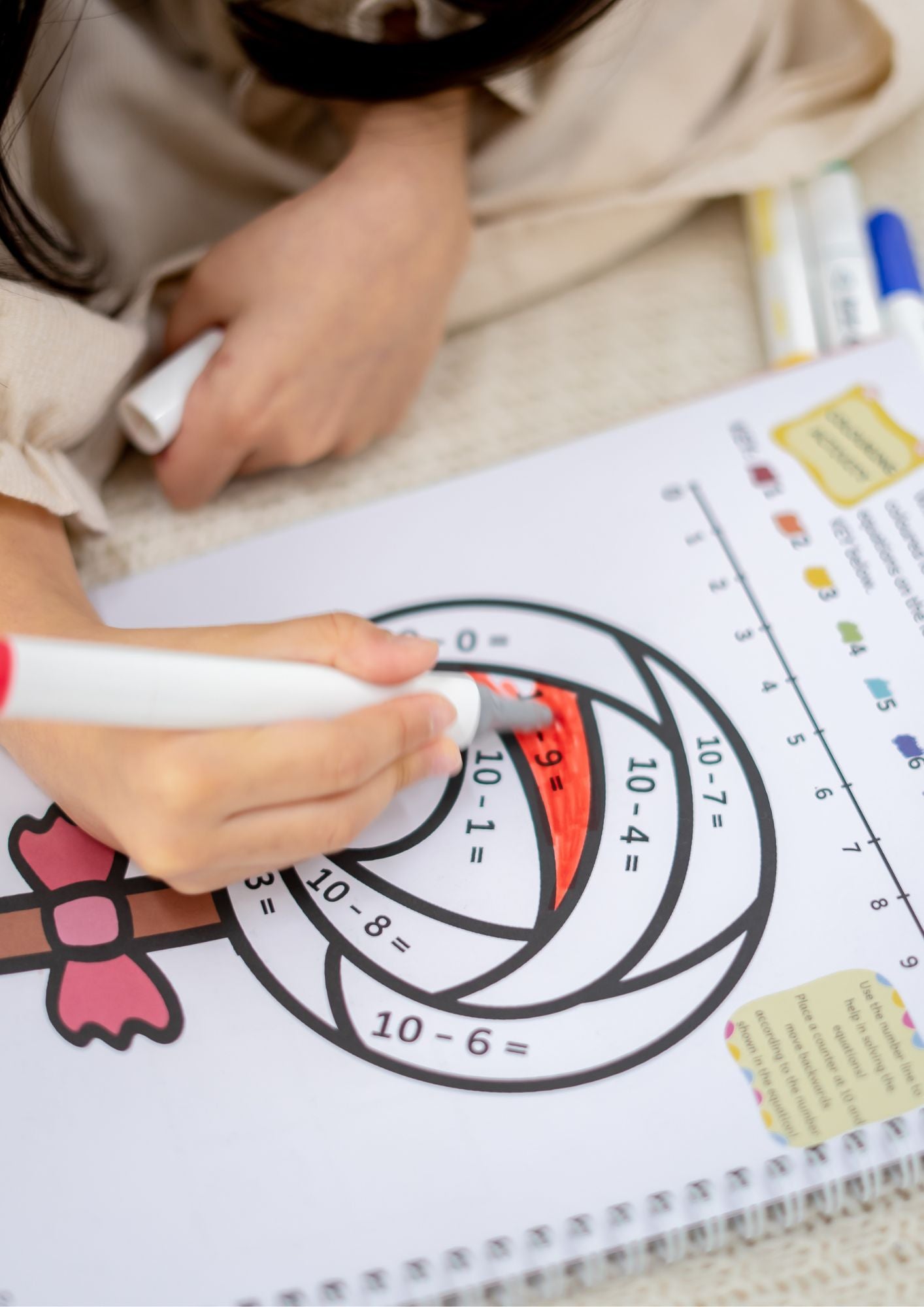 Maths Play Book: Subtraction within 20 (5-7yo)