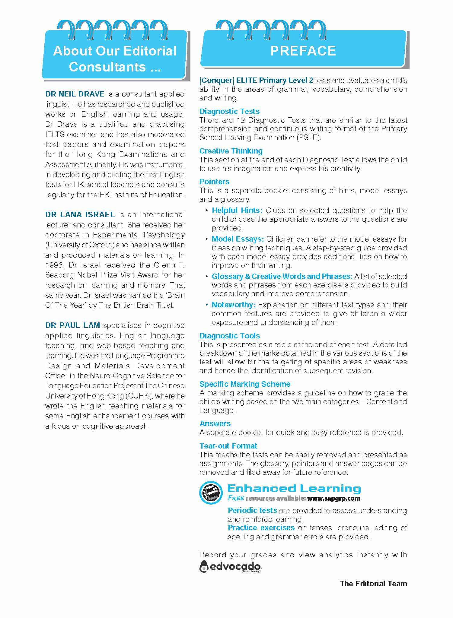 Primary 2 Conquer ELITE (English Language In-depth Tests and Evaluation) - 5th Edition