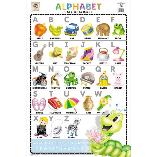 Poster: Alphabet (Capital Letters)