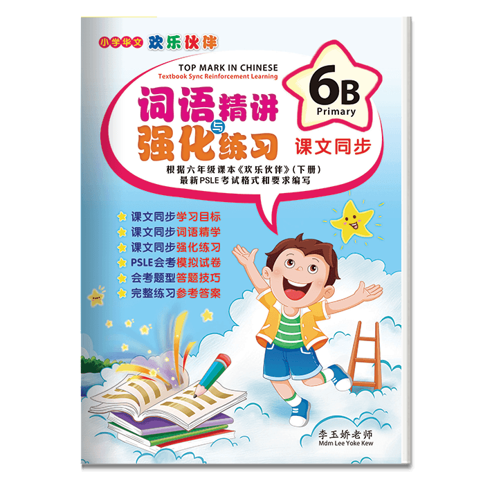 Primary 6B Top Mark In Chinese 2e