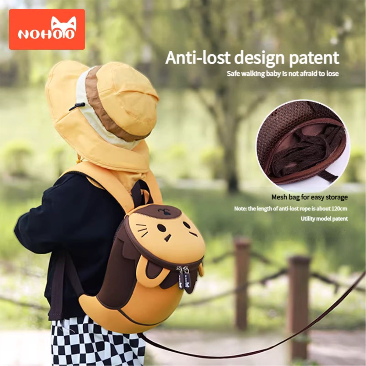 KIDS WAIST BAG CUTE TIGER