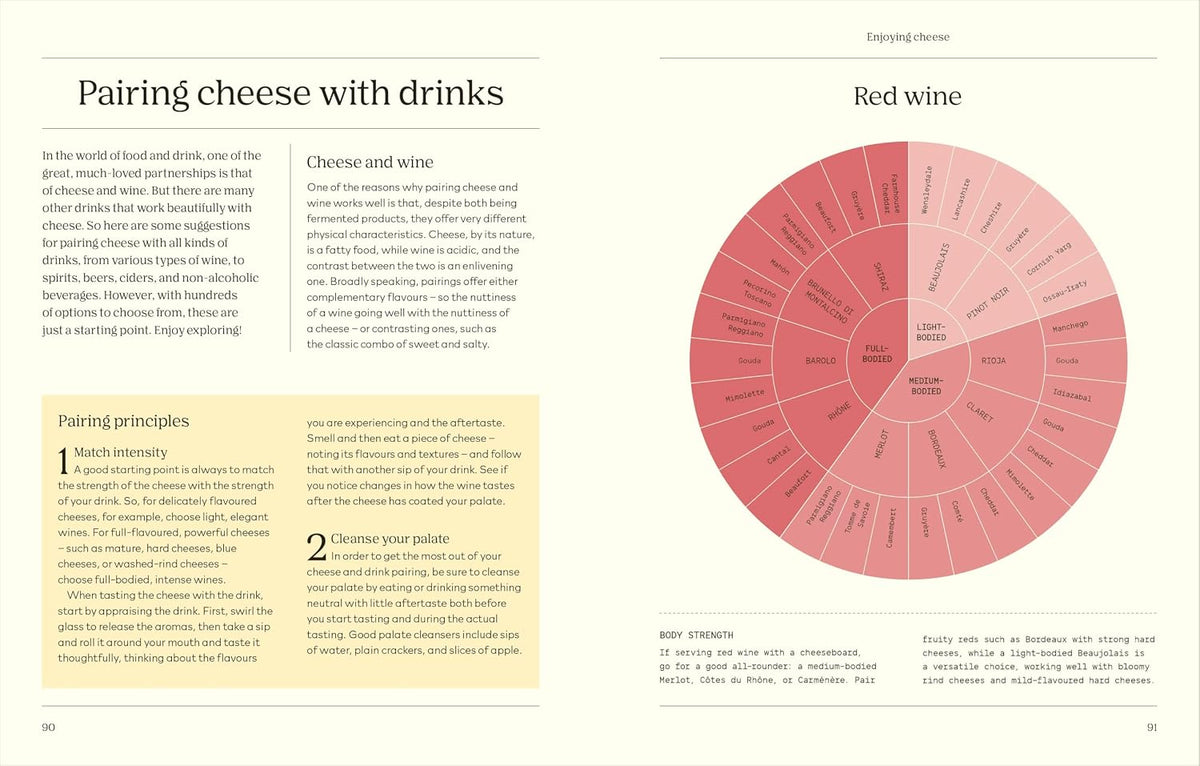The Cheese Lover's Guide: A Flavour-focused Approach to the World of Cheese (Food Lover's Guide) Hardcover