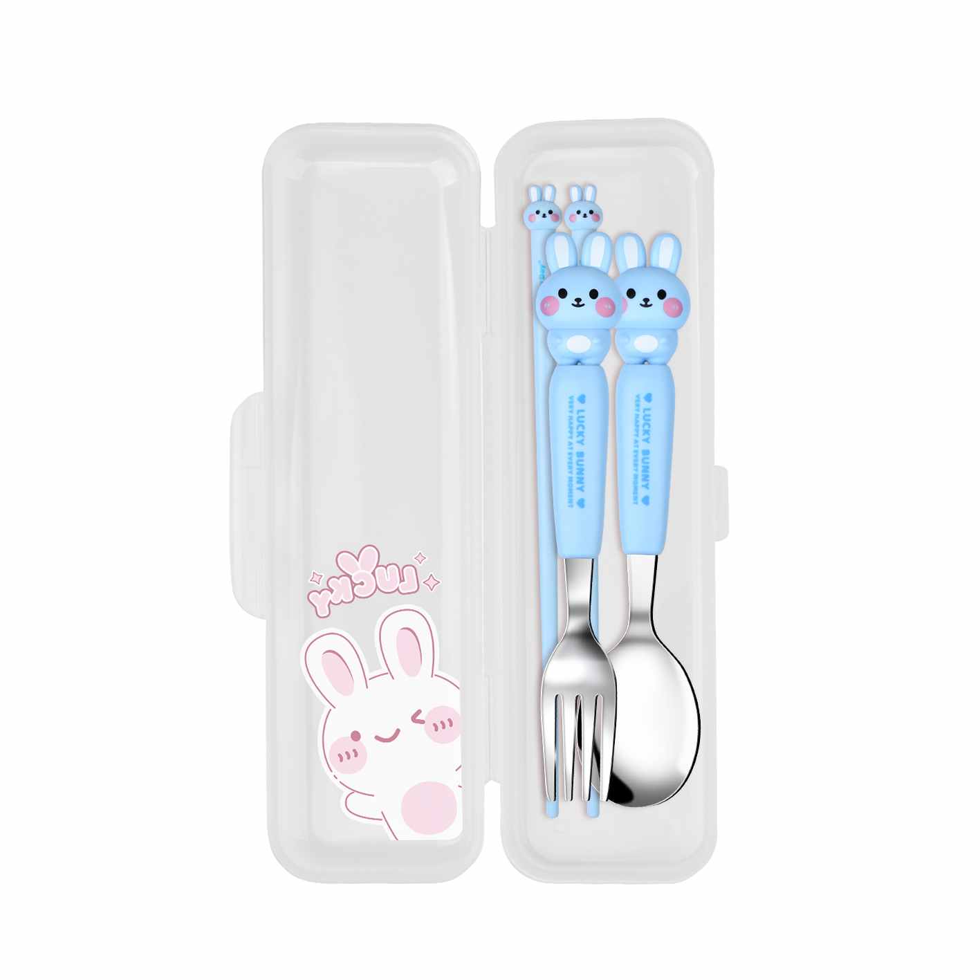 3IN1 CUTLERY SET RABBIT DCS2067CSK