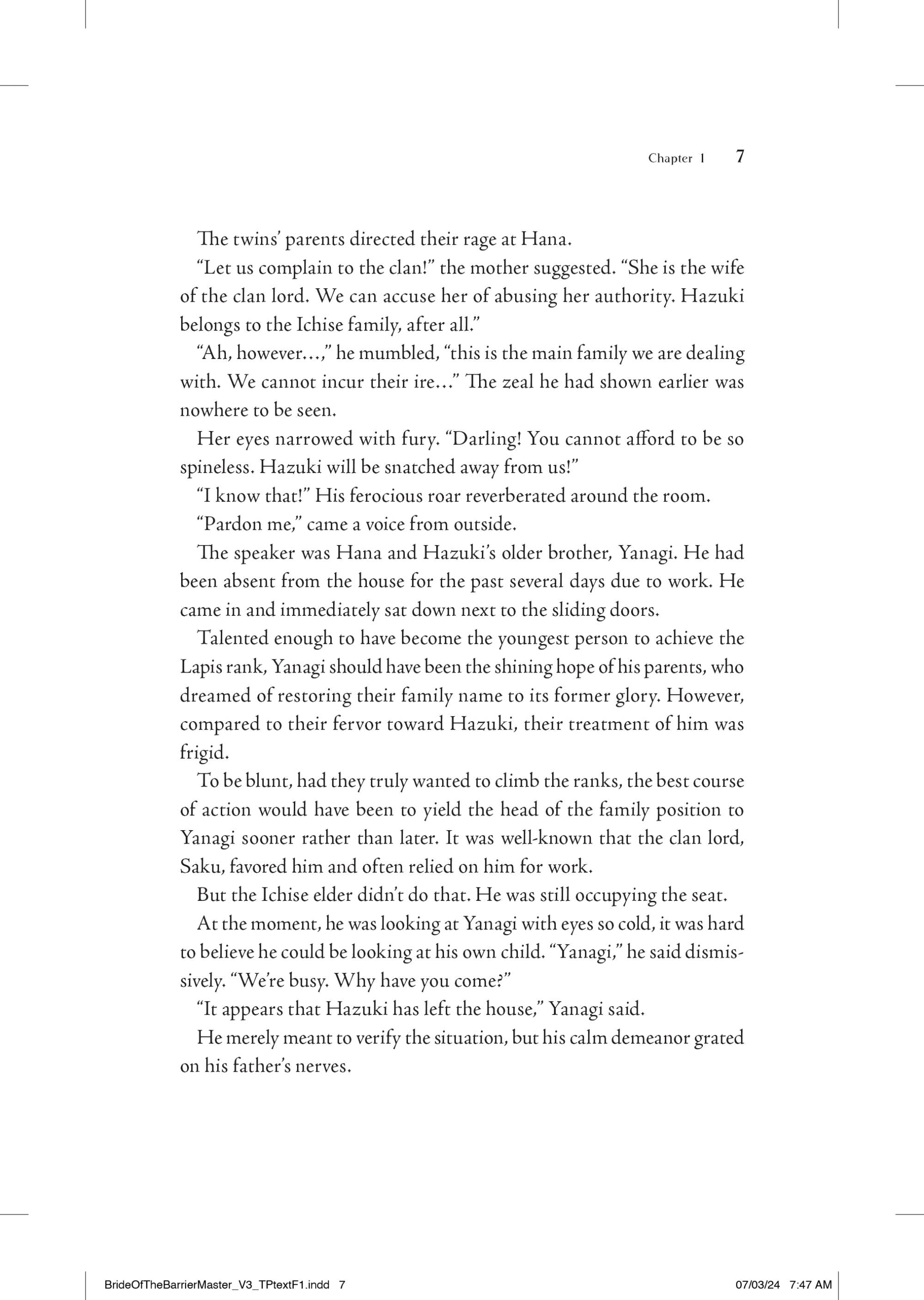 Bride Of The Barrier Master 03 [Novel]