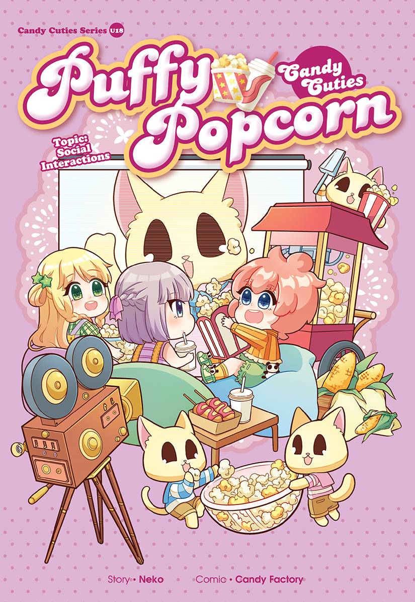 Candy Cuties Series 18: Puffy Popcorn: Topic: Social Interactions
